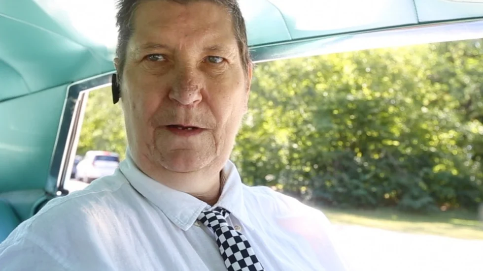 Maths Gustavsson från Raggarkompaniet arrangerade utflykten tillsammans med flera andra motorföreningar.
