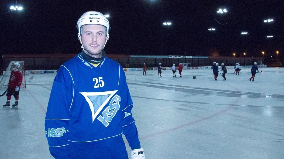 Linus Doktare blev tremålsskytt i säsongspremiären i ABB-arena.