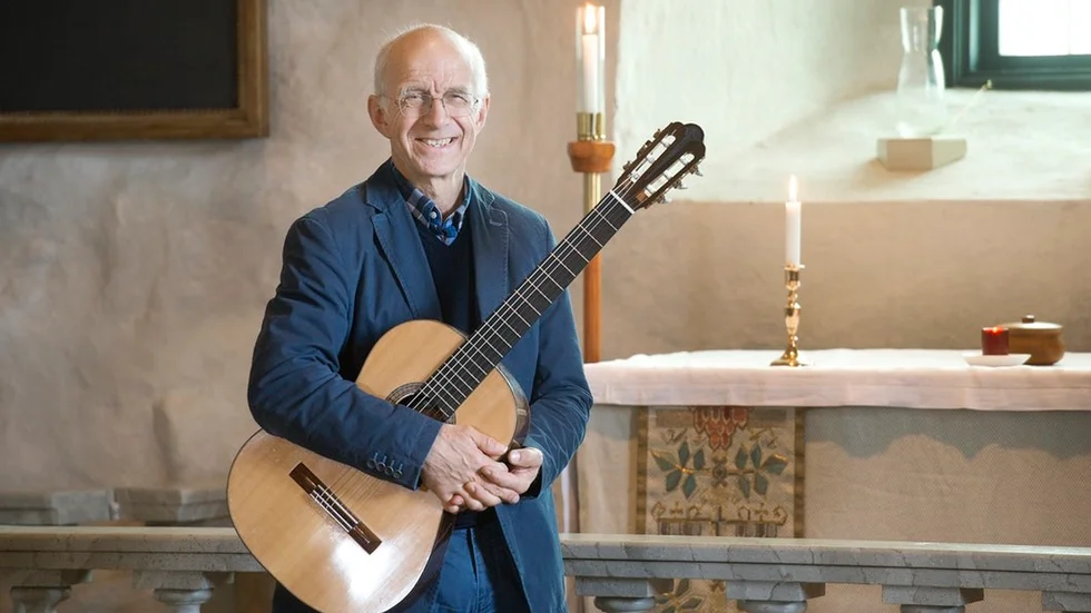 Håkan Odeberg håller gitarrseminarium för tredje gången.