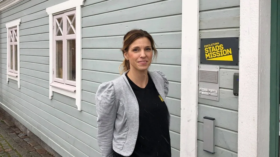 Carola Blomqvist, verksamhetsledare vid Stadsmissionens dagverksamhet i Smörparken.