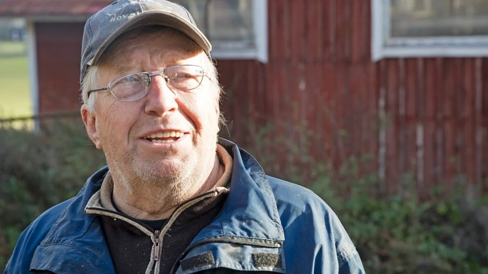 En glad travamatör som drömmer om nya storsegrar är Lars-Göran Carlsson.