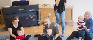 Mysig stund för barn och vuxna
