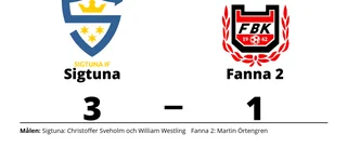 Martin Örtengren enda målskytt när Fanna 2 föll