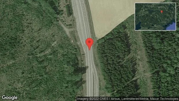 Trafikolycka på väg 879