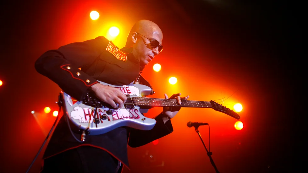 Tom Morello var en av de som skrev låten "Killing in the name" som släpptes 1992. Arkivbild.