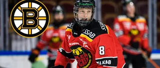 Locmelis vald i fjärde rundan – av Boston: "Blev lite överraskad"