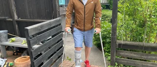 Avslitna hälsenor är en alltför vanlig padelskada • ”Fick en vit blixt i huvudet”