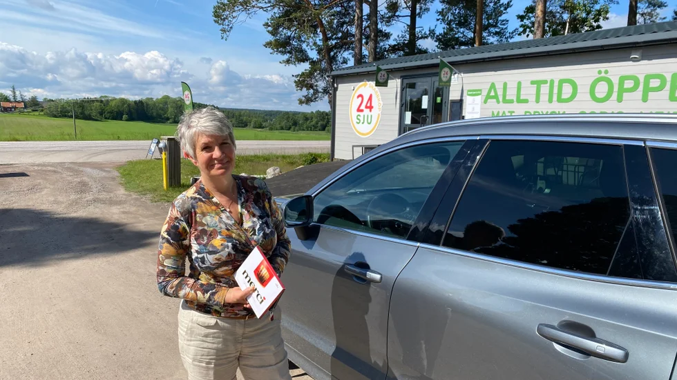 Helen Eriksson har som flera andra i Råby försökt få politiker att lyssna till att vägen måste göras säkrare.