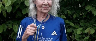 Lena, 77, från Nyköping sprang sitt 38:e Stockholm marathon: "Jag är jätteglad att jag kom runt"