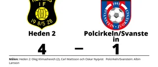 Oleg Klimashevich tvåmålsskytt när Heden 2 vann