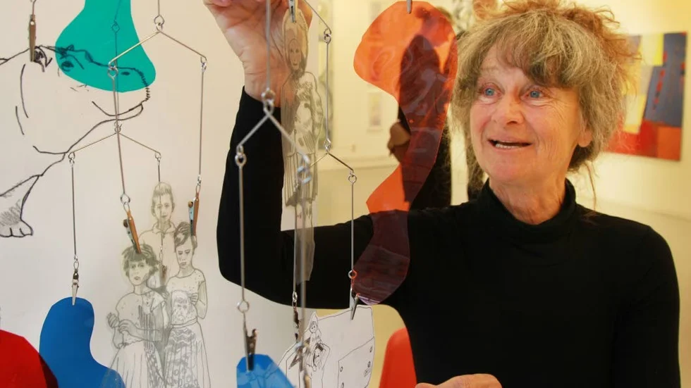 Konstnären Karin Müller Lindberg ställer ut på Galleri Gotland med start på lördag.