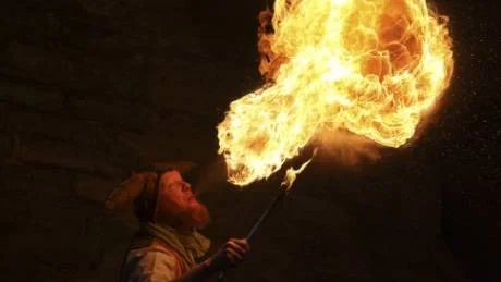 Barnförbjudet. Det gäller att veta vad man gör när man blåser eld.