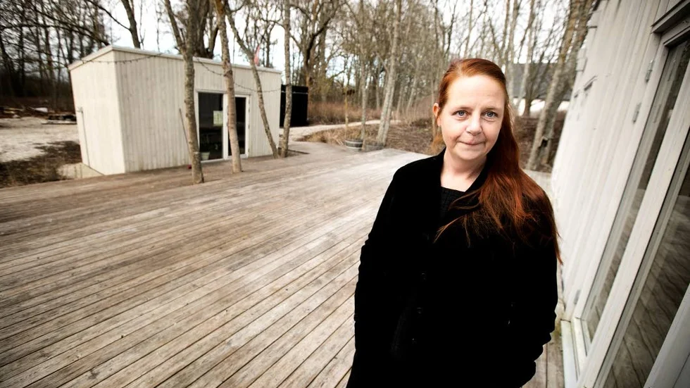 FRAMTIDEN. Helena Bloom är övertygad om att de nya Levahusen är framtidens bostäder. Hon ser de nya husen som ett pilotprojekt som man förhoppningsvis kan arbeta vidare med.
