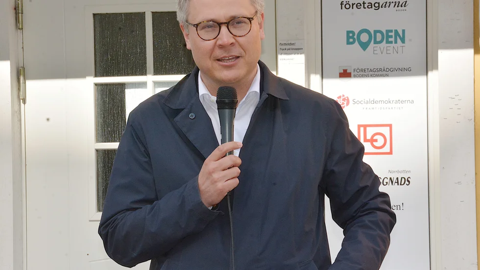 Johan Danielsson står på andra plats på den socialdemokratiska valsedeln i EU-valet i juni 2024. 