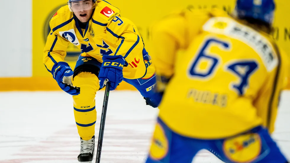 Jonathan Pudas och Linus Karlsson befinner sig just nu i Österrike för landslagssamling.