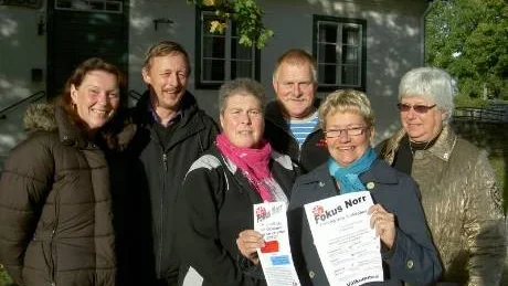 Aino Friberg-Hansson, Åke Hansson, Lisa Kalström, Åke Kalström, Lilian Stenman och Gerty Holmstedt är aktiva socialdemokrater, som vill utveckla norra Gotland.