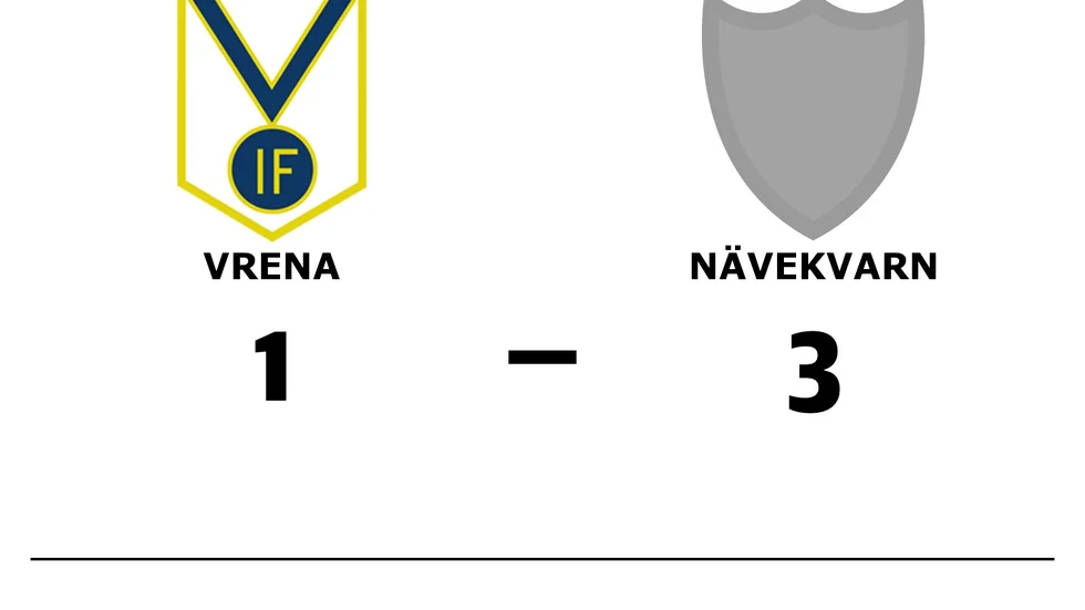 Vrena IF förlorade mot Nävekvarns GoIF