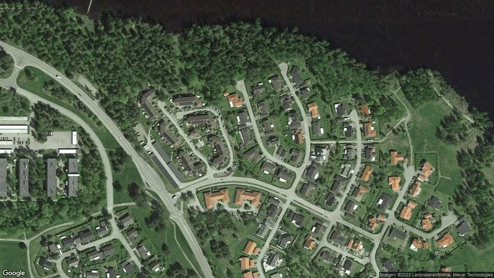 Området kring Vallmovägen 7
