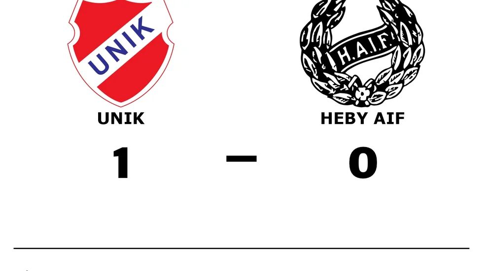 Unik FK vann mot Heby AIF