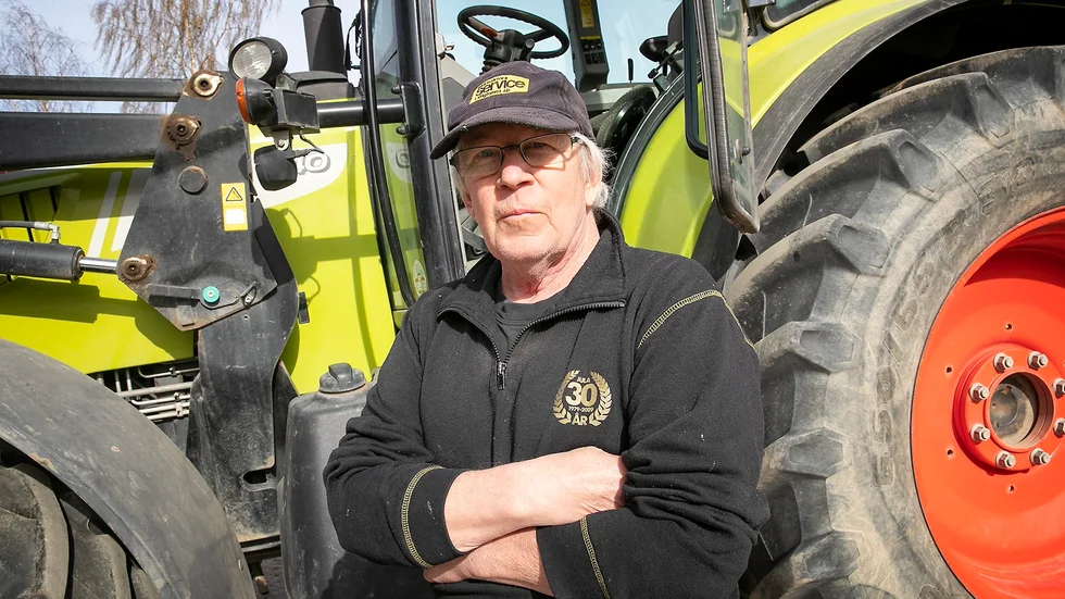 Sölve Westergren lantbrukare och ägare av Harsta gård utanför Tystberga.