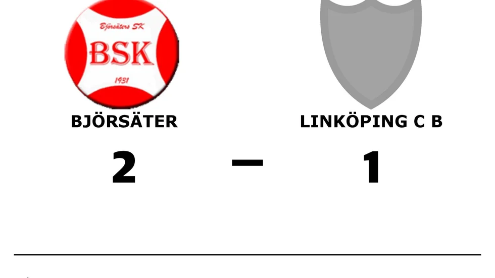 Björsäters SK vann mot FC Linköping City B