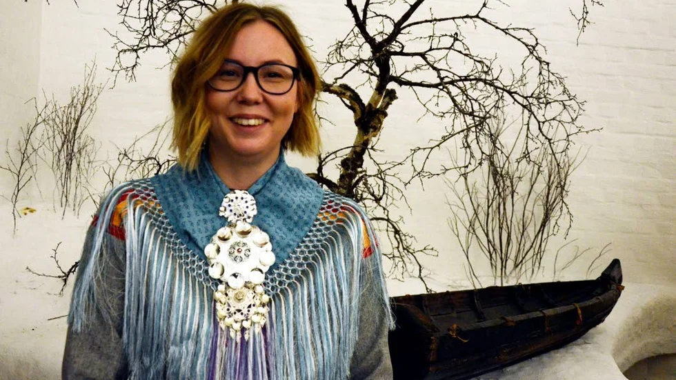 Samisk artist. Hanna Nutti är ursprungligen från Karesuando men bor numera i Jämtland.