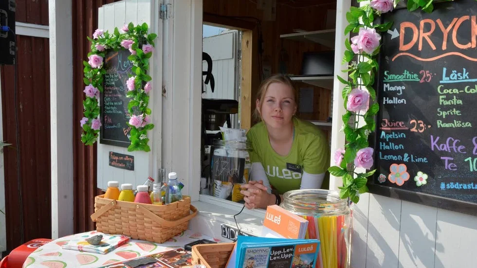 Succékoncept. Julia Mårdesam konstaterar att Luleåborna gillar Södra strand.