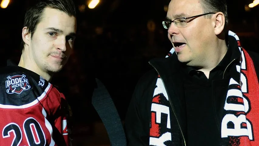 Nyförvärv. Tommy Wargh presenterades som Bodens spelare de två kommande säsongerna.
