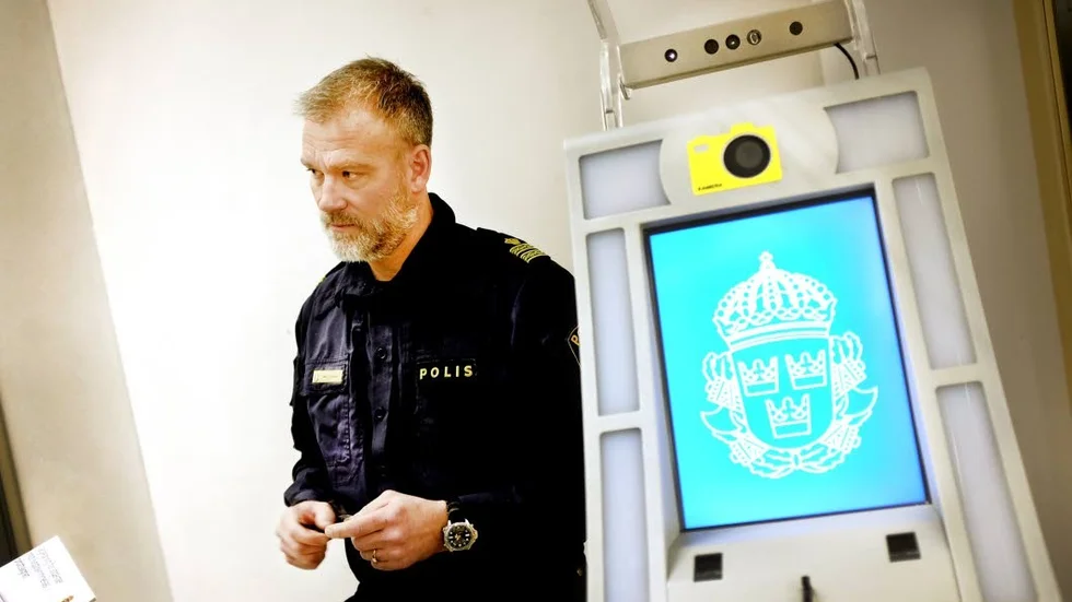 Mats Östman, Polisen på Gotland.