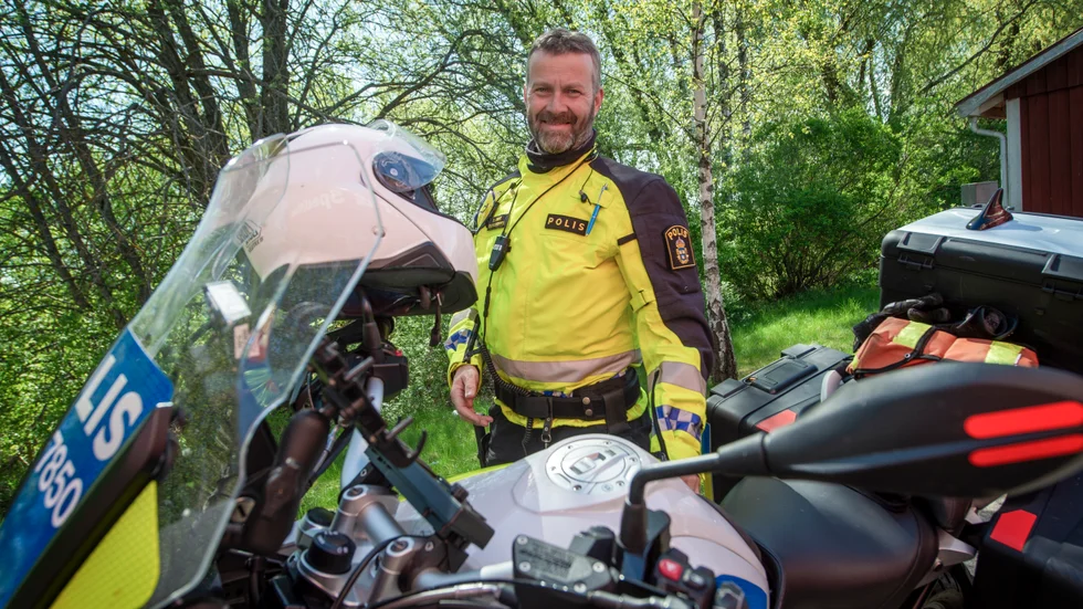 David Lindhe, tillförordnad chef på trafikgruppen i Nyköping.