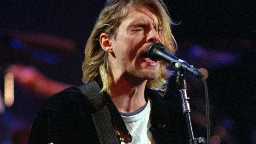 Kurt Cobain. Arkivbild