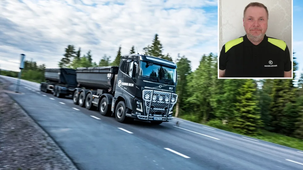 Kenth Kummel har drivit åker i 10 år, men för ett par år sedan sålde han och ville pröva något "nytt" så han sökte sommargig hos Kaunis Iron och stortrivs där.