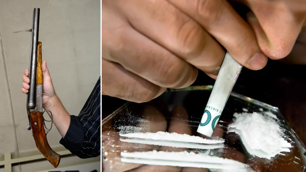 Enligt vapenlagen kan polisen ta hand om vapen, ammunition och licens, om vapeninnehavaren misstänks för brott.