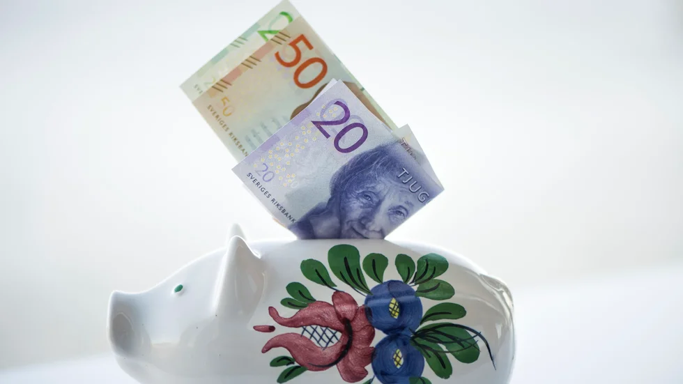 Spargrisen ger samma ränta som storbankernas lönekonton. Arkivbild.