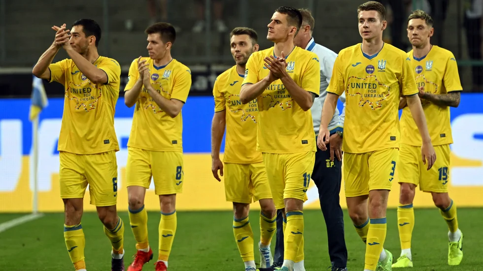 Ukrainas landslag vann vänskapsmatchen mot Borussia Mönchengladbach.