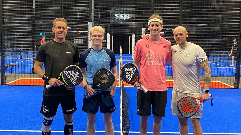 Magnus Jacobsson och Erik Mathisen från Eskilstuna plockade hem A-klassen mot Adam Nilsson och Viktor Forslöf som också är från Eskilstuna.