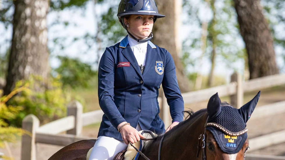 Junie Ratcovich och Queen Marmelade fick fina resultat med sig från Drammen i Norge.