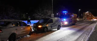 Olycka utan allvarligare skador