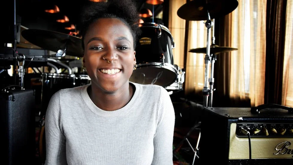 Sabina Ddumba träffade Norrbottens Media i Kiruna