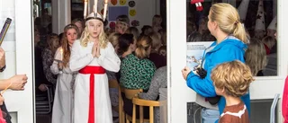Ebba, 11, blev skolans sista lucia