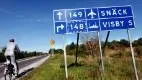 EFTERLÄNGTAD. Sträckan utmed Lummelundsväg norrut mot avfarten till flygplatsen kommer att få en cykelväg före årets slut. Naturskyddsföreningen tycker att Gotland är bäst på cykelsatsningar.