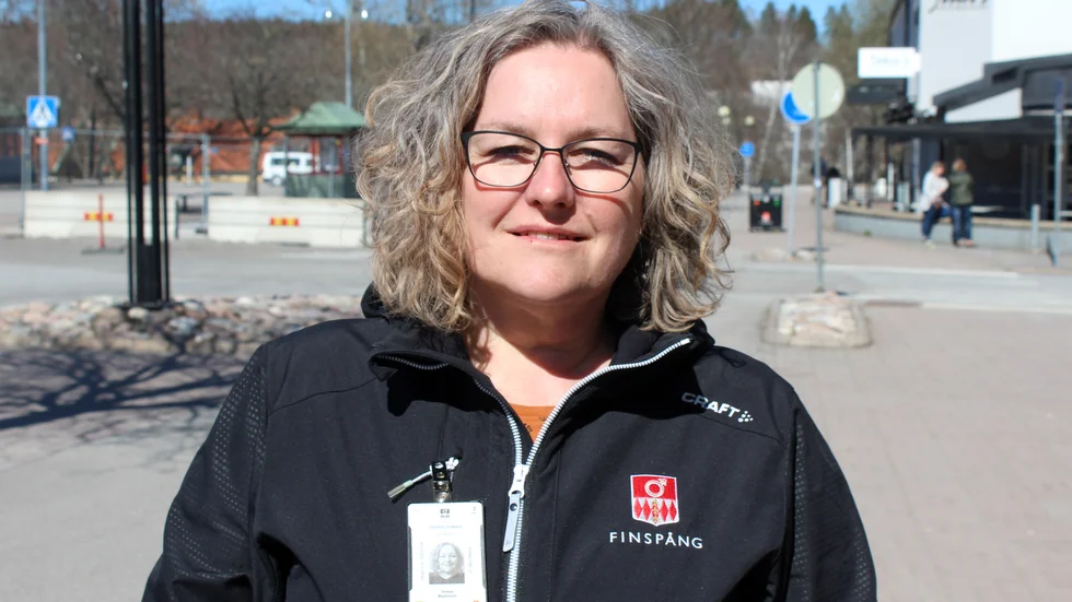 Finspångs kommuns trafikstrateg Helena Wastesson är belåten över den stora ökningen av resenärer inom kollektivtrafiken i Finspång.