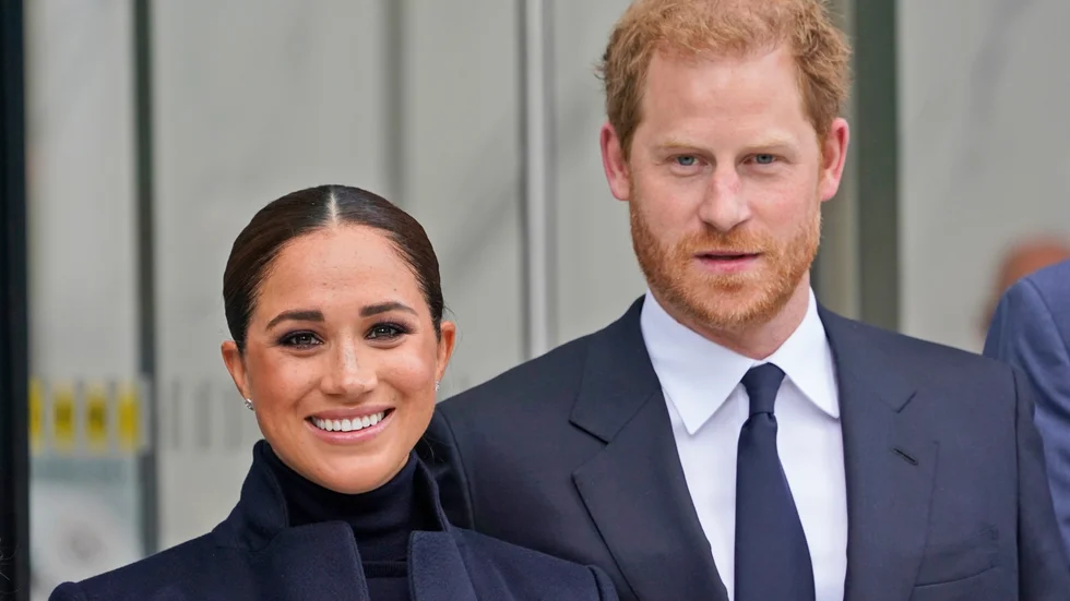 Meghan Markle och prins Harry. Arkivbild.