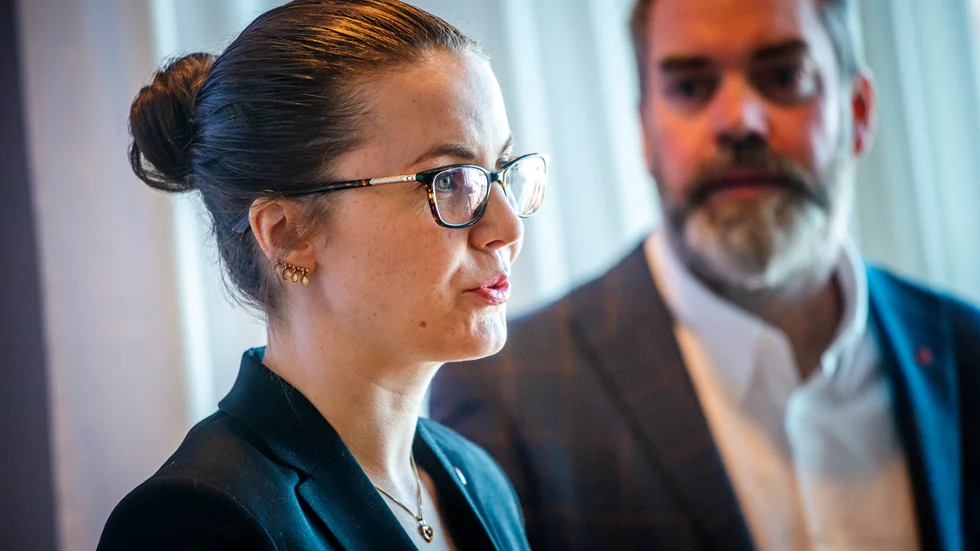 Ida Karkiainen och Fredrik Lundh Sammeli.