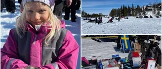 Många ville testa fiskelyckan på Kåbdalisnappet: "Både stora och små fiskar"