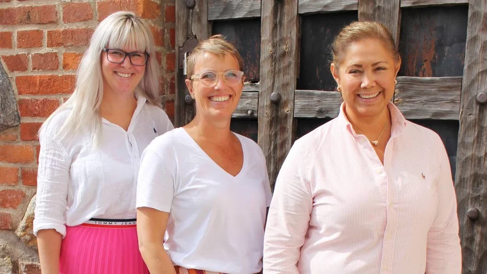 Elinor Collin, Jannika Ahl och Roxana Guillen i MINO.