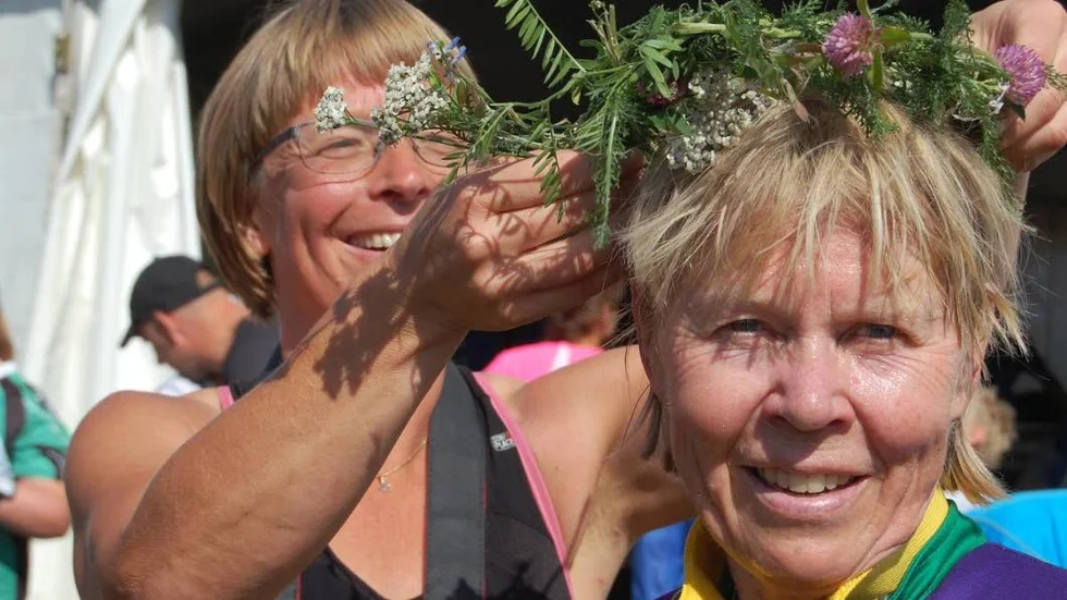 Gammal är äldst – Karin Gustafsson bärgade sin 16:e totalseger i O-ringen (bilden föreställer en tidigare triumf).