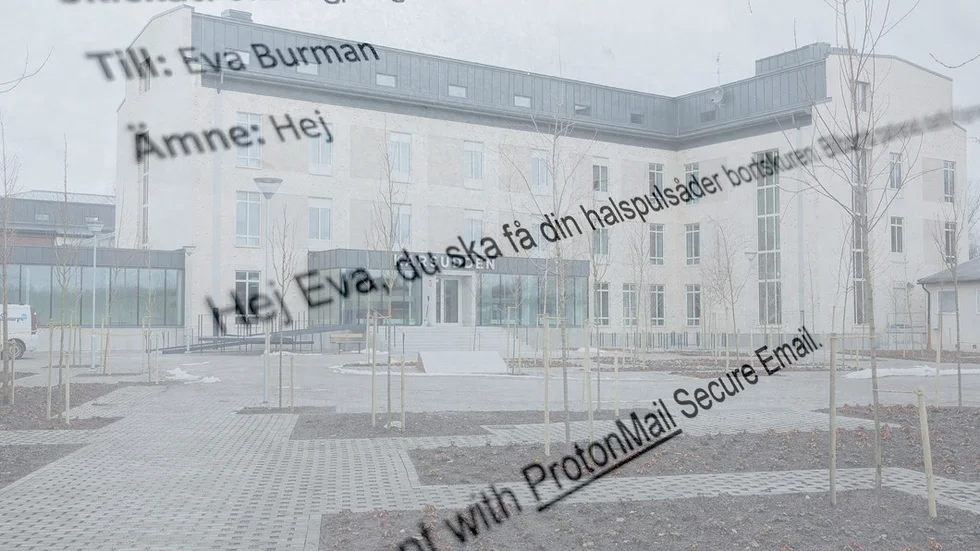 Hoten har bland annat riktats mot Sörmlands Medias chefredaktör.