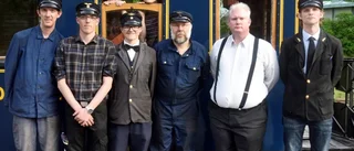 Teater i tågmiljö i Mariefred