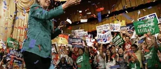 Vilka är det som hoppas på Clinton?